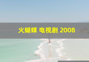 火蝴蝶 电视剧 2008